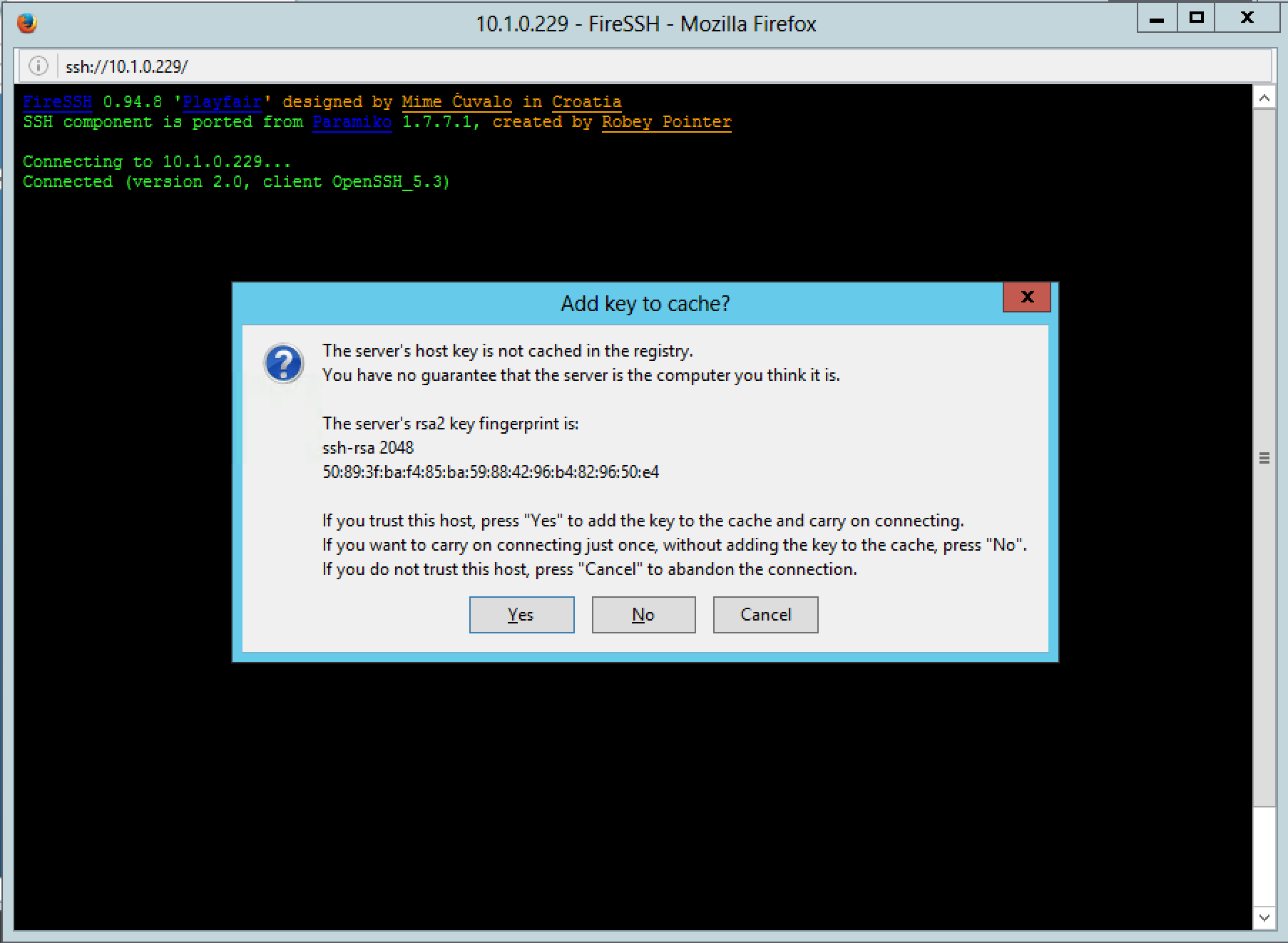 connect-using-ssh-vra7-firessh-2